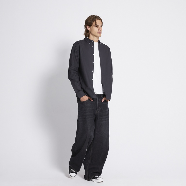 Shirt "Oxford" Dark Grey